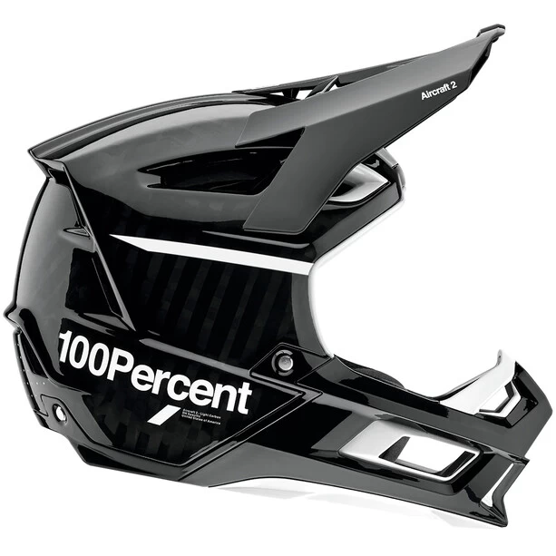 100% Aircraft 2 Casque, Noir/blanc 6 100% Aircraft 2 Casque, Noir/blanc – Image 4