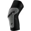 100% Ridecamp Genouillères, Noir/gris -ÉQUIPEMENT DE CYCLISME 100 ridecamp knee pads black grey 2