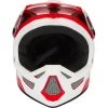 100% Status DH/BMX Casque, Rouge/blanc