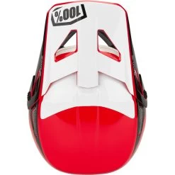 100% Status DH/BMX Casque, Rouge/blanc -ÉQUIPEMENT DE CYCLISME 100 status dh bmx helm hellfire 6