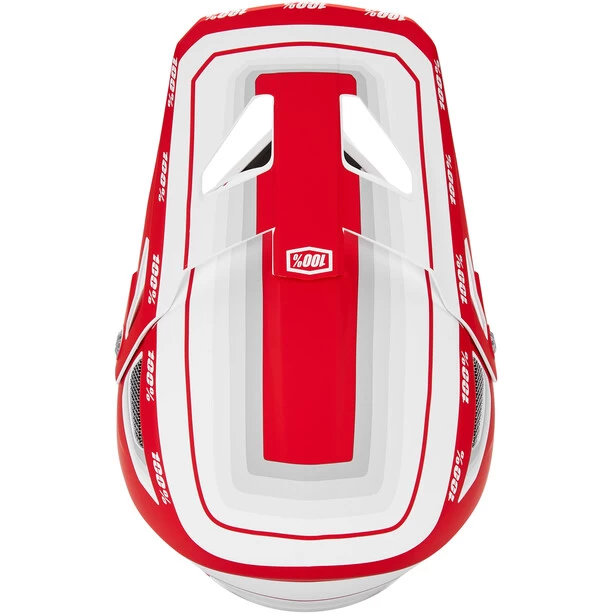 100% Status Casque, Rouge/blanc 7 100% Status Casque, Rouge/blanc – Image 5