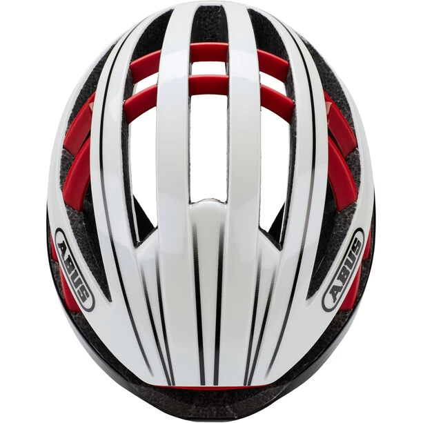ABUS Aventor Casque Pour Vélo De Route, Blanc/noir 7 ABUS Aventor Casque Pour Vélo De Route, Blanc/noir – Image 5