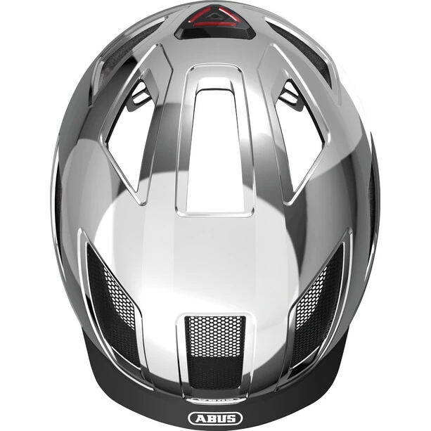 ABUS Hyban 2.0 Casque, Argent 5 ABUS Hyban 2.0 Casque, Argent – Image 3