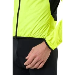 AGU Essential II Coupe-vent Homme, Jaune -ÉQUIPEMENT DE CYCLISME agu essential ii wind jacket men neon yellow 7