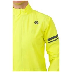 AGU Essential Prime II Veste De Pluie Femme, Jaune -ÉQUIPEMENT DE CYCLISME agu essential prime ii rain jacket women hi vis yellow 4