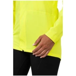 AGU Essential Prime II Veste De Pluie Femme, Jaune -ÉQUIPEMENT DE CYCLISME agu essential prime ii rain jacket women hi vis yellow 5