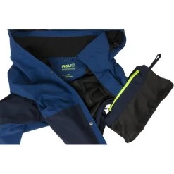 AGU Section Veste Imperméable Homme, Bleu -ÉQUIPEMENT DE CYCLISME agu section regenjacke herren navy blue 6