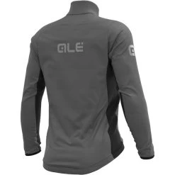 Alé Cycling Guscio Black Reflective Veste Homme, Gris/noir