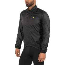 Alé Cycling Guscio Light Pack Veste Homme, Noir