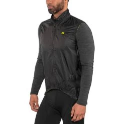 Alé Cycling Guscio Light Pack Veste Homme, Noir