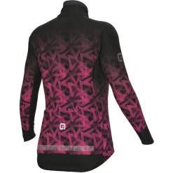Alé Cycling PR-R Pyramid Veste Femme, Noir/rose