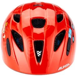 Alpina Ximo Casque Enfant, Rouge/Multicolore