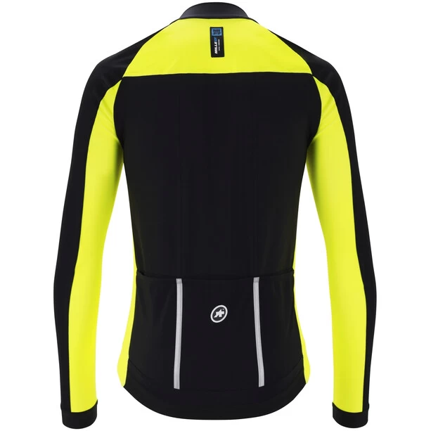 ASSOS Mille GT Evo Veste Hiver Homme, Jaune/noir 5 ASSOS Mille GT Evo Veste Hiver Homme, Jaune/noir – Image 3