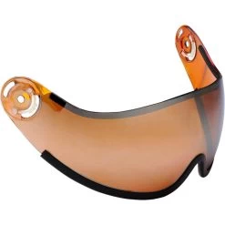 BBB Cycling Indra FaceShield BHE-56F Visière De Casque, Transparent/orange