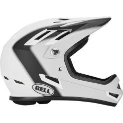 Bell Sanction Casque, Blanc/noir -ÉQUIPEMENT DE CYCLISME bell sanction helmet matte black white presence 4