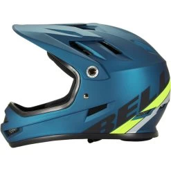 Bell Sanction Casque, Bleu/jaune -ÉQUIPEMENT DE CYCLISME bell sanction helmet matte blue hi viz 3