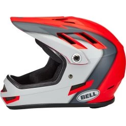 Bell Sanction Casque, Rouge/gris -ÉQUIPEMENT DE CYCLISME bell sanction helmet presences matte crimson slate dark gray 3