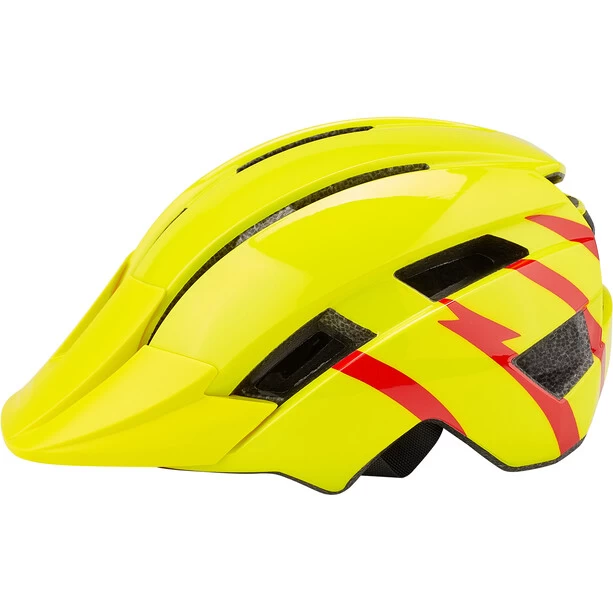 Bell Sidetrack II Casque Enfant, Jaune/rouge 4 Bell Sidetrack II Casque Enfant, Jaune/rouge – Image 2