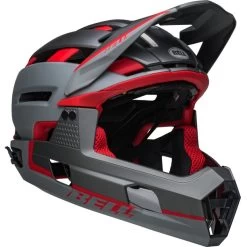 Bell Super Air R MIPS Casque, Rouge -ÉQUIPEMENT DE CYCLISME bell super air r spherical helmet matte grey red 5