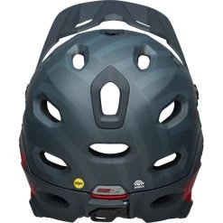 Bell Super DH MIPS Casque, Gris -ÉQUIPEMENT DE CYCLISME bell super dh mips helm prime matte blue crimson 6