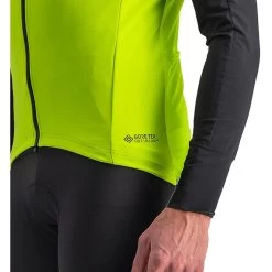 Castelli Perfetto RoS 2 Veste Homme, Jaune -ÉQUIPEMENT DE CYCLISME castelli perfetto ros 2 vest men electric lime 4