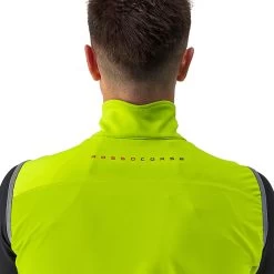 Castelli Perfetto RoS 2 Veste Homme, Jaune -ÉQUIPEMENT DE CYCLISME castelli perfetto ros 2 vest men electric lime 6