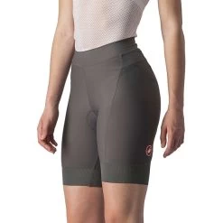 Castelli Prima Shorts Femme, Marron -ÉQUIPEMENT DE CYCLISME castelli prima shorts women khaki yellow 4