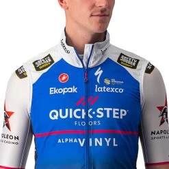 Castelli Pro Light Wind Veste Homme, Bleu Pétrole/blanc -ÉQUIPEMENT DE CYCLISME castelli pro light wind vest men belgian blue white 6