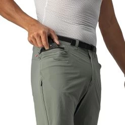 Castelli Unlimited Trail Short Baggy Homme, Olive/gris -ÉQUIPEMENT DE CYCLISME castelli unlimited trail baggy shorts men forest gray 6