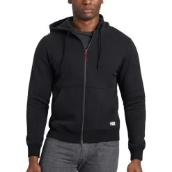 Chrome Issued Sweat à Capuche En Polaire Homme, Noir -ÉQUIPEMENT DE CYCLISME chrome issued fleece hoodie men black 3