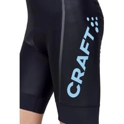 Craft ADV Endur Cuissard Court à Bretelles Homme, Turquoise/noir -ÉQUIPEMENT DE CYCLISME craft adv endur bib shorts men black aquamarine 4