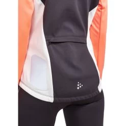 Craft Core Bike SubZ Lumen Veste Femme, Noir/orange -ÉQUIPEMENT DE CYCLISME craft core bike subz lumen jacket women slate shock 4