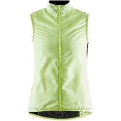 Craft Essence Light Gilet Sans Manches Coupe-vent Femme, Jaune