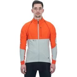 Cube Teamline Veste Multifonctionnelle Homme, Rouge/gris -ÉQUIPEMENT DE CYCLISME cube teamline multifunctional jacket men redngrey 2