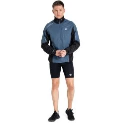 Dare 2b Mediant II Veste Homme, Gris/noir -ÉQUIPEMENT DE CYCLISME dare 2b mediant ii jacket men orion grey black 6