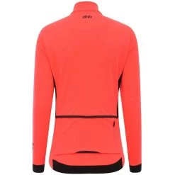 Dhb Aeron Rain Defence Jersey LS Femme, Rouge