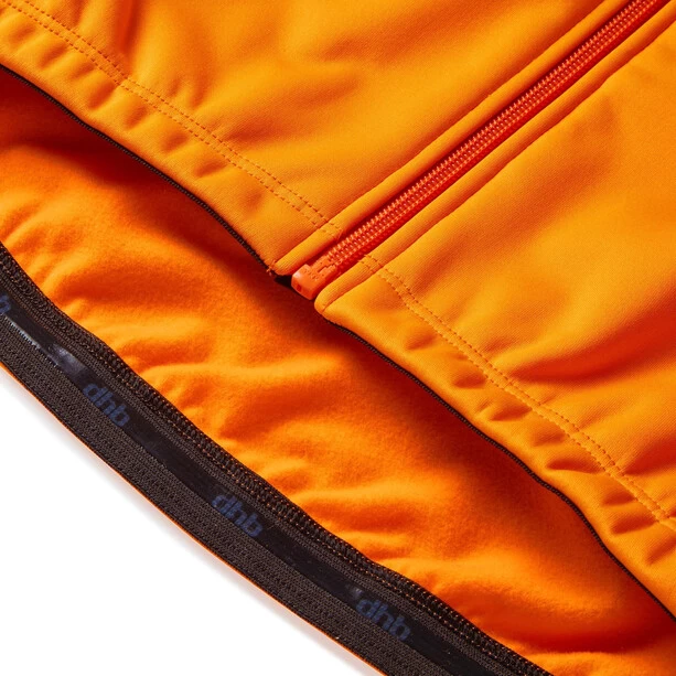 Dhb Classic Thermal Softshell Jacket Men, Orange 5 Dhb Classic Thermal Softshell Jacket Men, Orange – Image 3