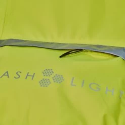 Dhb Flashlight Veste Imperméable Femme, Jaune -ÉQUIPEMENT DE CYCLISME dhb flashlight waterproof jacket women fluro yellow 6