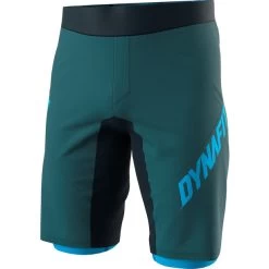 Dynafit Ride Light Short 2 En 1 Homme, Bleu Pétrole