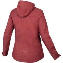 Endura Hummvee Veste À Capuche Imperméable Femme, Rouge