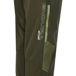 Endura MT500 Spray Pantalon Homme, Olive -ÉQUIPEMENT DE CYCLISME endura mt500 spray pants men bottle green 3