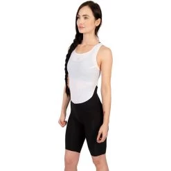 Endura Pro SL Cuissard Court à Bretelles Rembourrage Medium Femme, Noir/blanc -ÉQUIPEMENT DE CYCLISME endura pro sl bib shorts medium pad women black 3