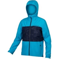 Endura SingleTrack II Veste Homme, Bleu