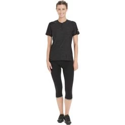 Endurance Juvel Collants De Cyclisme ¾ Coussinet En Gel Femme, Noir -ÉQUIPEMENT DE CYCLISME endurance juvel cycling tights gel pad women black 6