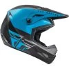 Fly Racing Kinetic Straight Edge Casque, Gris/bleu -ÉQUIPEMENT DE CYCLISME fly racing kinetic straight edge helmet blue grey black 2