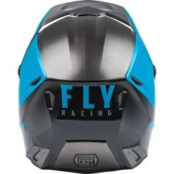 Fly Racing Kinetic Straight Edge Casque, Gris/bleu -ÉQUIPEMENT DE CYCLISME fly racing kinetic straight edge helmet blue grey black 4