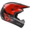Fly Racing Kinetic Straight Edge Casque, Gris/rouge 2 Fly Racing Kinetic Straight Edge Casque, Gris/rouge -ÉQUIPEMENT DE CYCLISME fly racing kinetic straight edge helmet red black grey 2