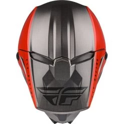 Fly Racing Kinetic Straight Edge Casque, Gris/rouge 6 Fly Racing Kinetic Straight Edge Casque, Gris/rouge -ÉQUIPEMENT DE CYCLISME fly racing kinetic straight edge helmet red black grey 3