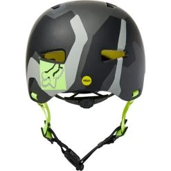 Fox Flight Pro Casque Adolescents, Noir -ÉQUIPEMENT DE CYCLISME fox flight pro helmet youth black yellow runn 5