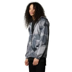 Fox Geology Camo Veste Coupe-vent Homme, Multicolore -ÉQUIPEMENT DE CYCLISME fox geology camo windbreaker jacket men black camo 4